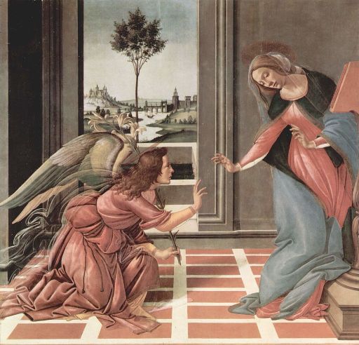 Botticelli Verkündigung
