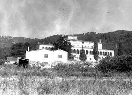 Can Castells de Esparaguerra foto del año 1934