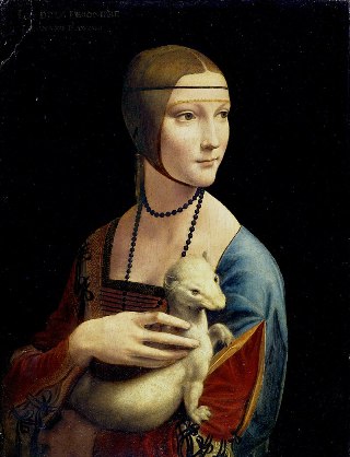 Leonardo Dame mit dem Hermelin