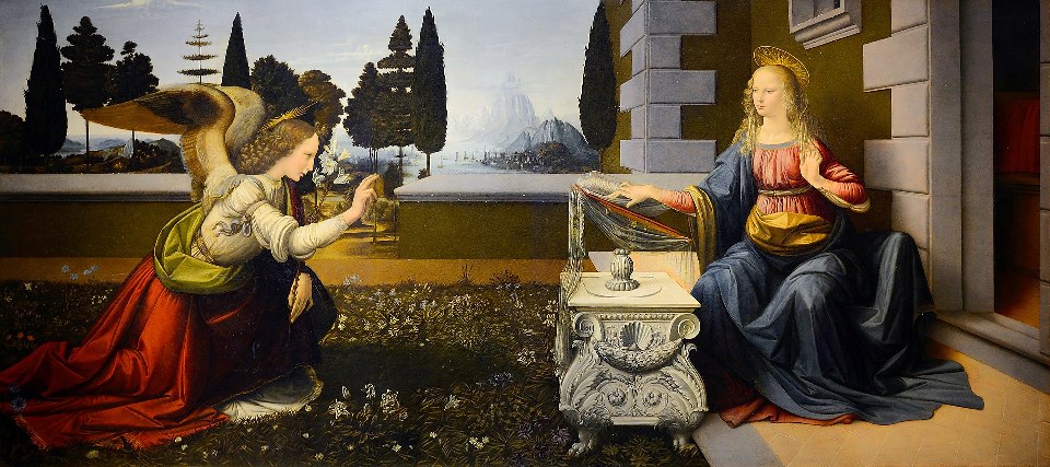 Leonardo Annunciation