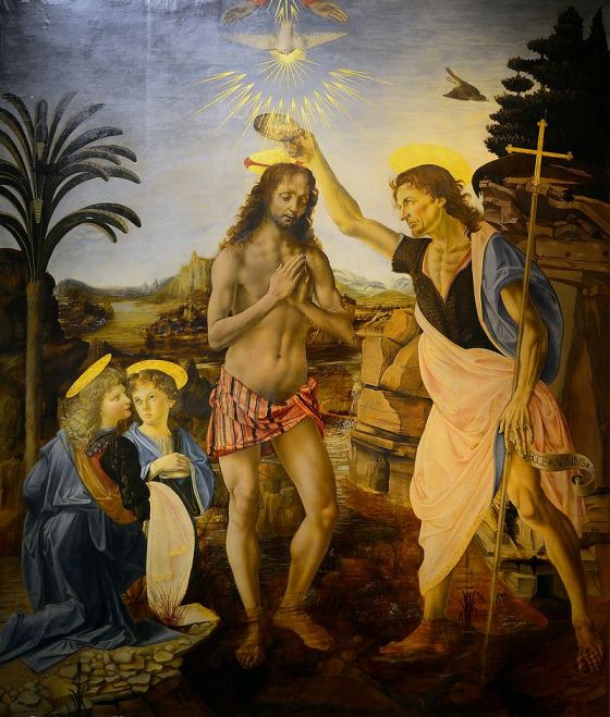 Verrocchio Baptism