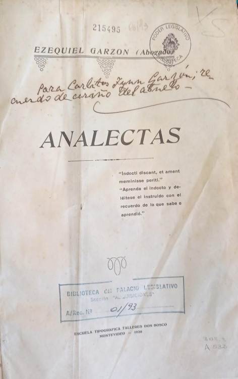 garzon analectas